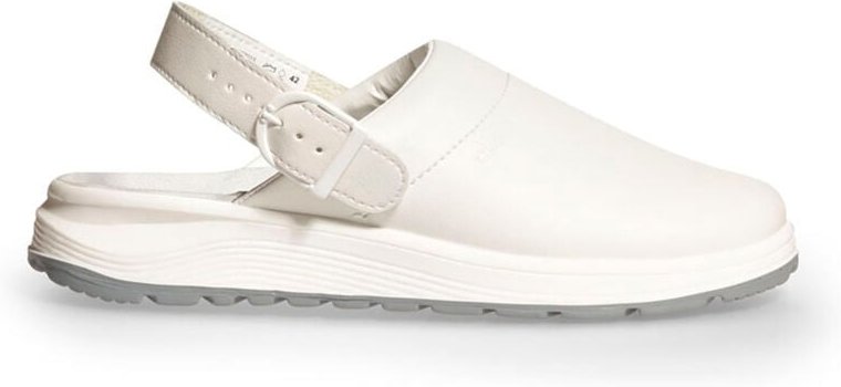 Abeba (877021) Sicherheitsschuhe Clog Active OB mit Schnalle weiß 47