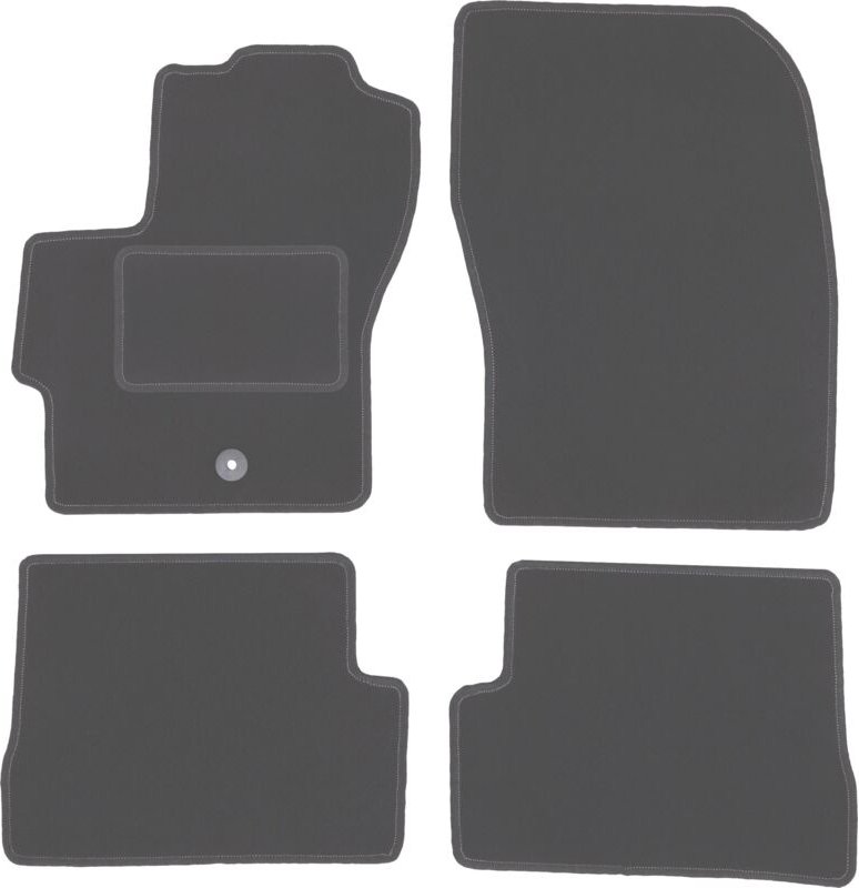 Graphit-Fußmatten für: Mazda 3 I BK Fließheck (2003-2009)