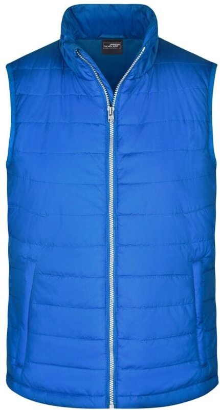 James&nicholson - leichte, wattierte Steppweste jn 1136 Gr. 3XL royal