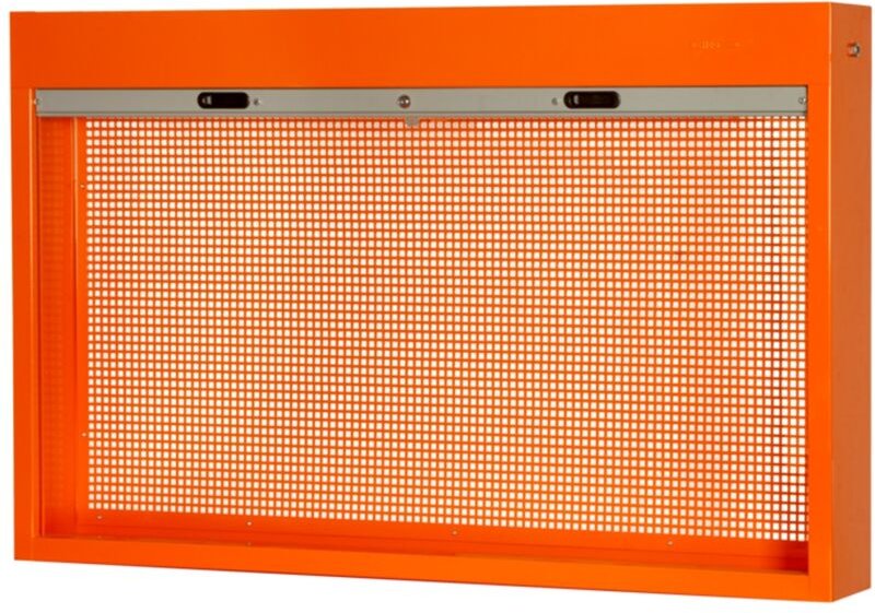 Werkzeugschrank für Wand- oder Werkbankmontage mit Rollladen, orange, 900 mmx 170 mm x 1500 mm - Bahco