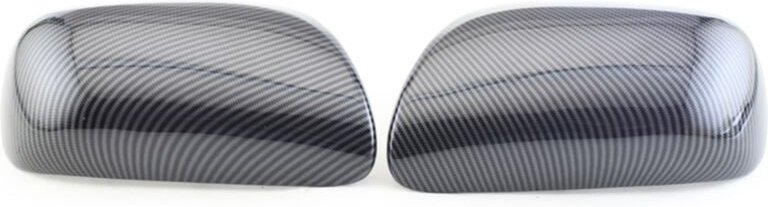 1 Paar ABS Kohle Faser Optik Seiten RüCkspiegel Heck Ansicht Abdeckung für 2007-2013 87915-02910 87945-02910