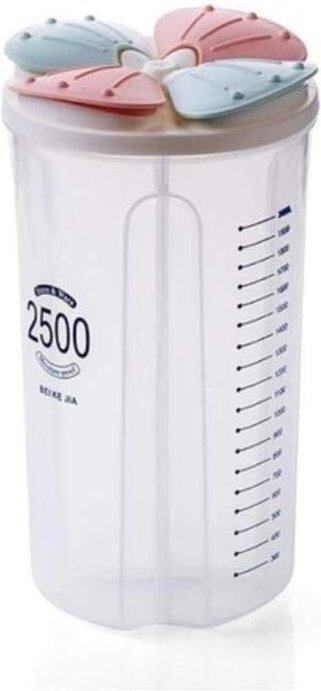 Alovez - Transparente Vorratsbehälter für die Küche, Vorratsbehälter zum Sortieren von Getreide, versiegelte Box (2500 m...