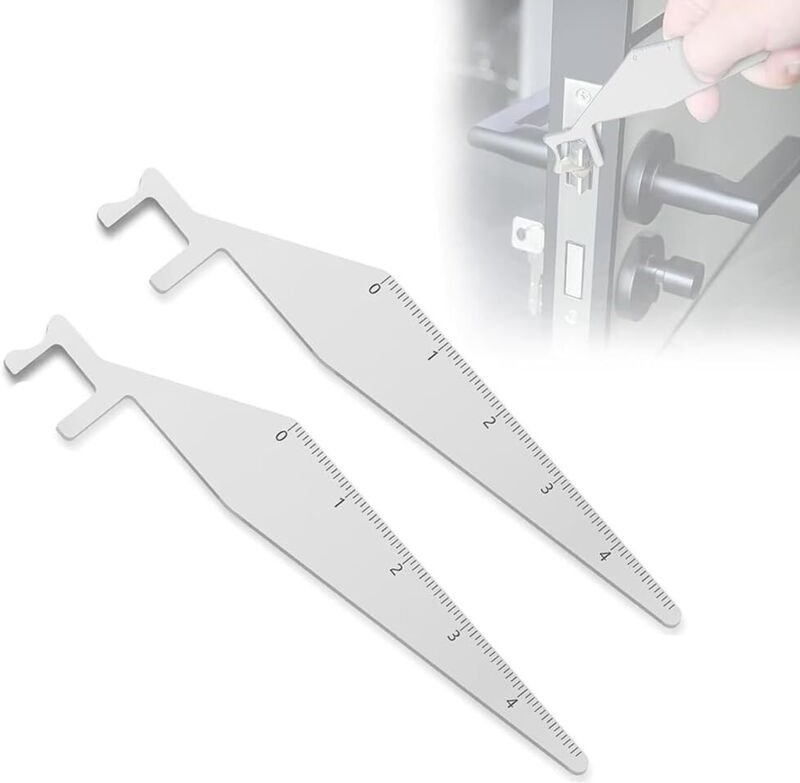 2-teiliges Dietrich-Set, Feuerwehr-Dietrich-Werkzeuge, Dietrich-Set, Mehrzweck-Hebelwerkzeug, tragbares Dietrich-Set, fü...