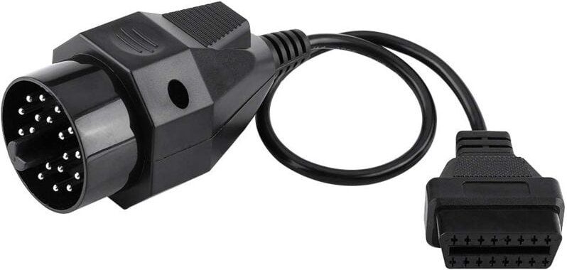 Zoternen - 20 Pin auf 16 Pin OBD2 Adapter Stecker Scannerkabel für E36 E38 E39 E46 E53 X5 Z3