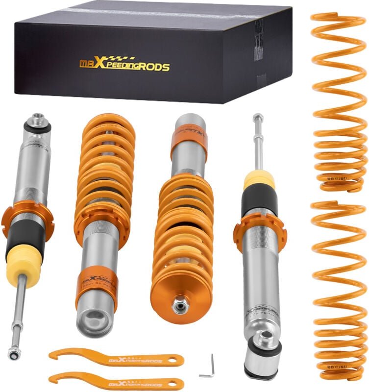 Gewindefederung Vorne Hinten for bmw 5er E39 Limousine 525i 530d 535i 1995-2003