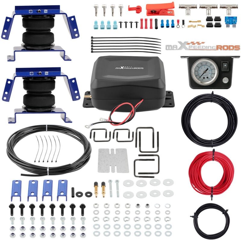 Hinten Luftbalg + Kompressor Kontroller Kit for Ford F-150 250 350 Pickup