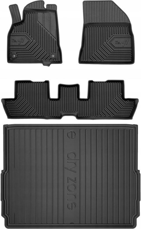 SET 77 Fußmatten und Fußmatten Peugeot 3008 1 2009-2016 d