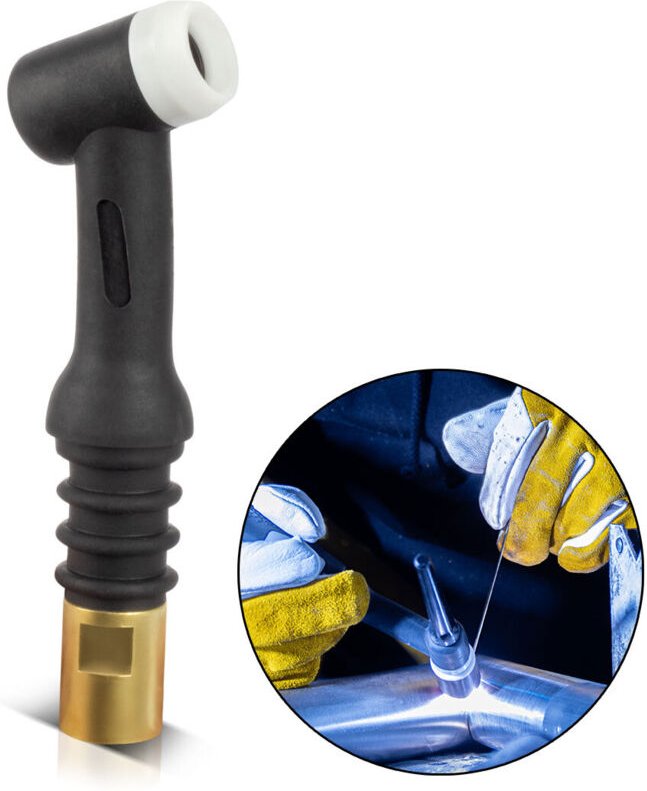 STAHLWERK WIG-Brennerkopf WP-26F mit Flex-Kopf für WIG-Schweißbrenner