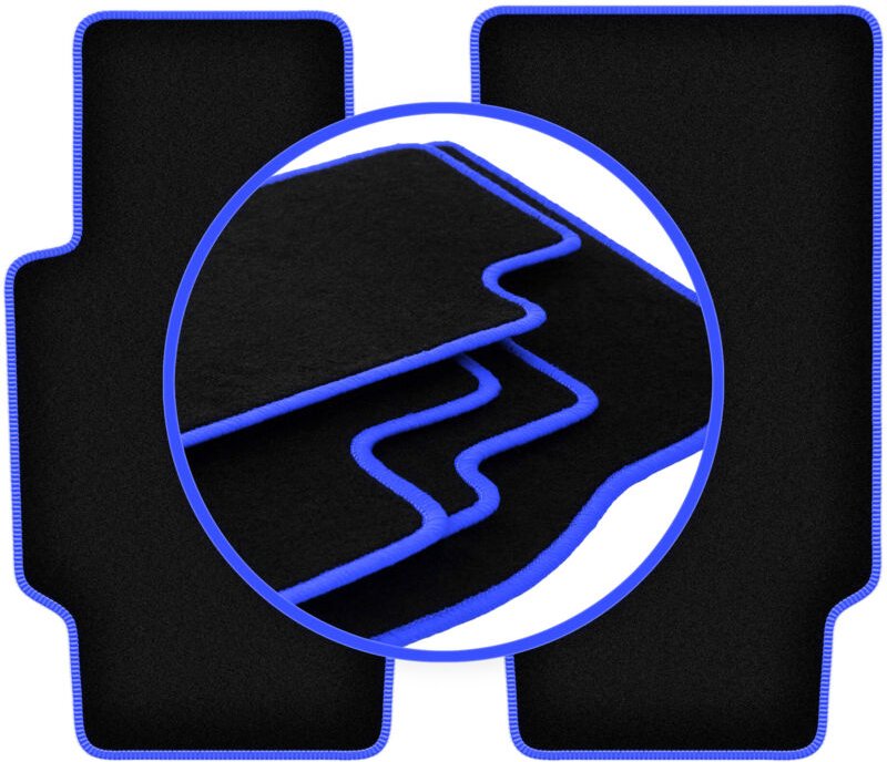 CARLUX-BLUE Autofußmatten für: BMW Z8 0 (2000-2003)