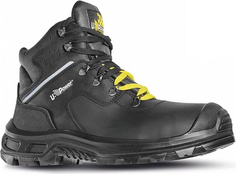 Hochsichere Sicherheitsstiefel QUILL ESD S3 UK CI SRC - Schwarz 46