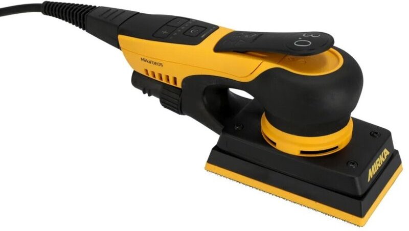 Deos II 353 kabelgebundener rechteckiger Exzenterschleifer – MIRKA – 81 x 133 mm – MID3534044