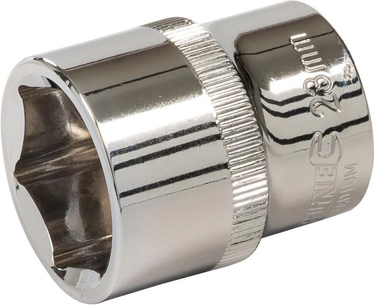 Sechskant-Steckschlüsseleinsatz, metrisch, 1/2-Zoll-Antrieb 23 mm