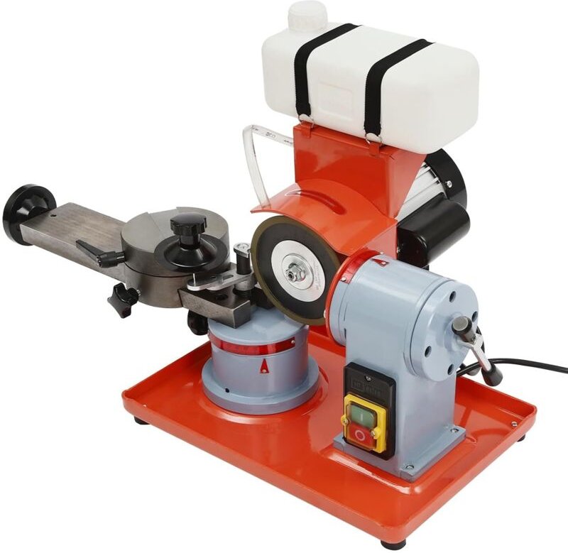 Sägeblattschärfgeräte 370W Schärfmaschine Kreissägeblatt, Manuell Sägeblatt Schärfgerät Wassermühle für 80-700MM Sägeblä...