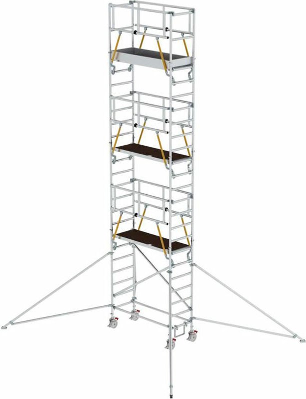 MUNK Rollgerüst SG mit Ausleger 0,75x1,80m Plattform 8,43m AH