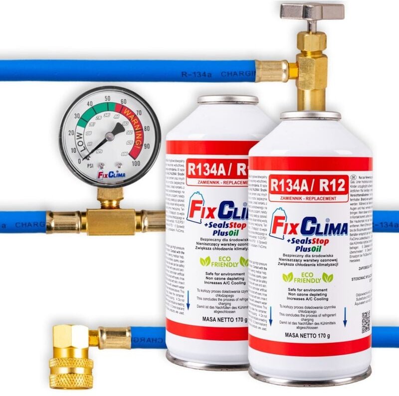 Autoklimaanlagen-Kit Gas R134a + Dichtmittel