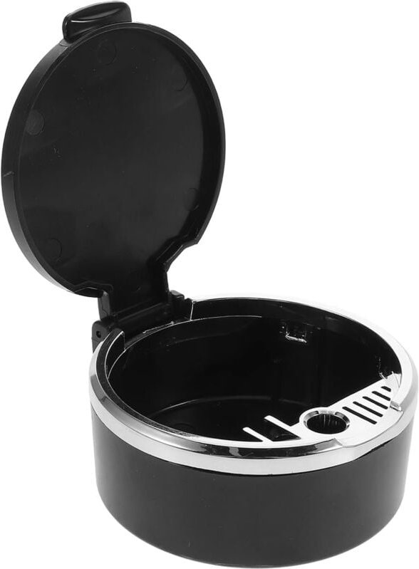 Auto-Aschenbecher mit geruchsdichtem Deckel, tragbarer Auto-Aschenbecher, Getränkehalter, Aschenbecher, tragbarer Fahrze...