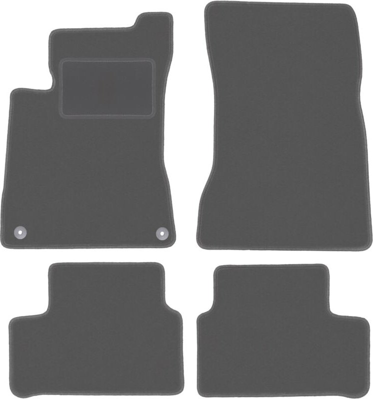 Graphit-Fußmatten für: Mercedes CLS X118 Limousine, Kombi (2019-)