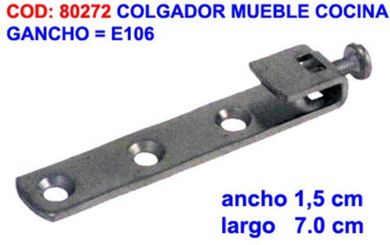 Aufhängehaken für Küchenmöbel E106