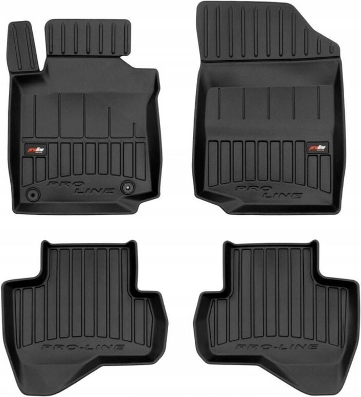 Gummimatten, Fußmatten, Türmatte Peugeot 107 2005-2014, 3D Mulde