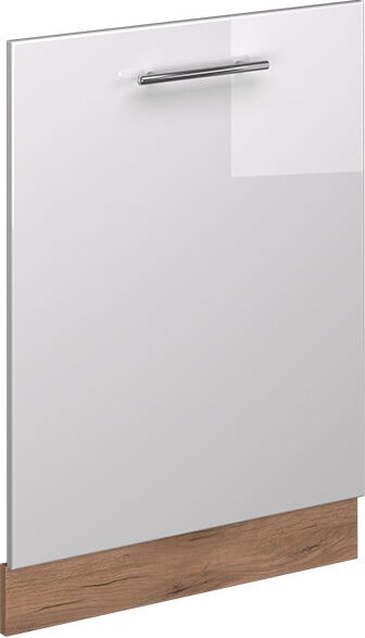 Thumbnail - Vicco - Geschirrspülblende Fame-Line, Weiß Hochglanz, 60 cm ohne Arbeitsplatte