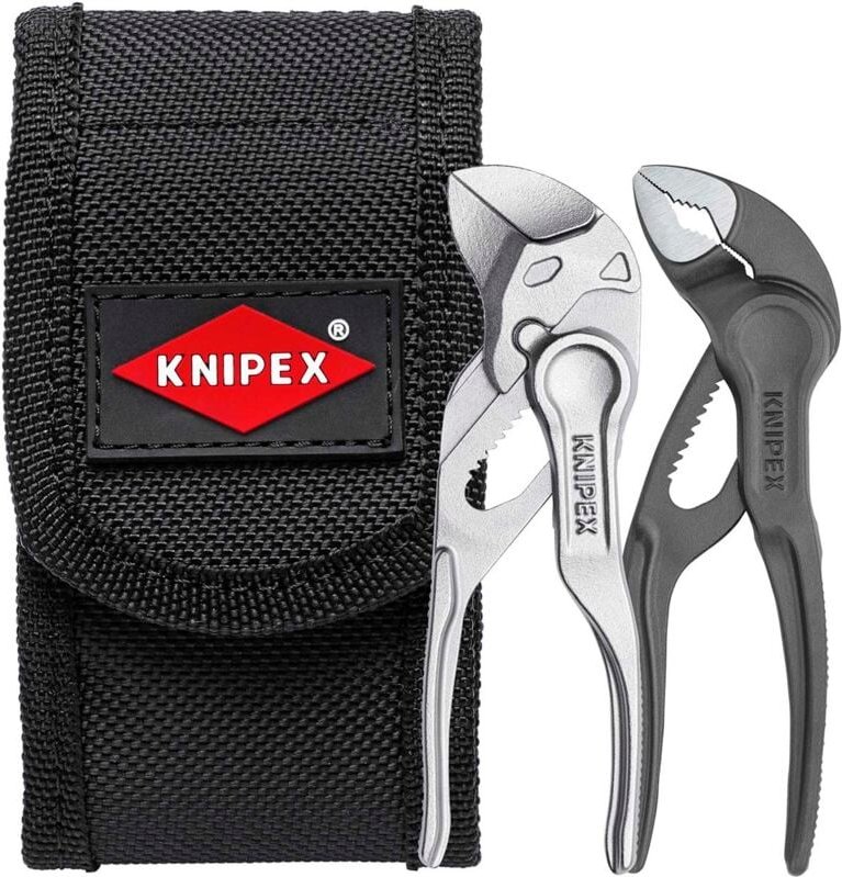 Thumbnail - Mini-Zangenset xs in Gürteltasche 1 x 87 00 100, 1 x 86 04 100 - Knipex
