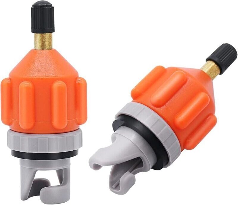 Thumbnail - 2er-Pack aufblasbarer Pumpenadapter für Stand-Up-Paddle-Boards – universeller Standard-Schrader-Luftventiladapter, Pumpe...
