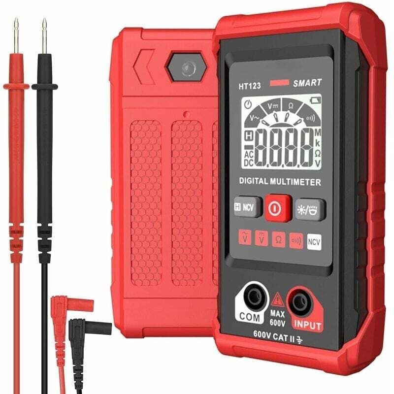 Lablanc - Digitalmultimeter, 4000 Counts Multifunktions-Voltmeter, ac- und DC-Spannungsmessung, Widerstand, Durchgang, n...
