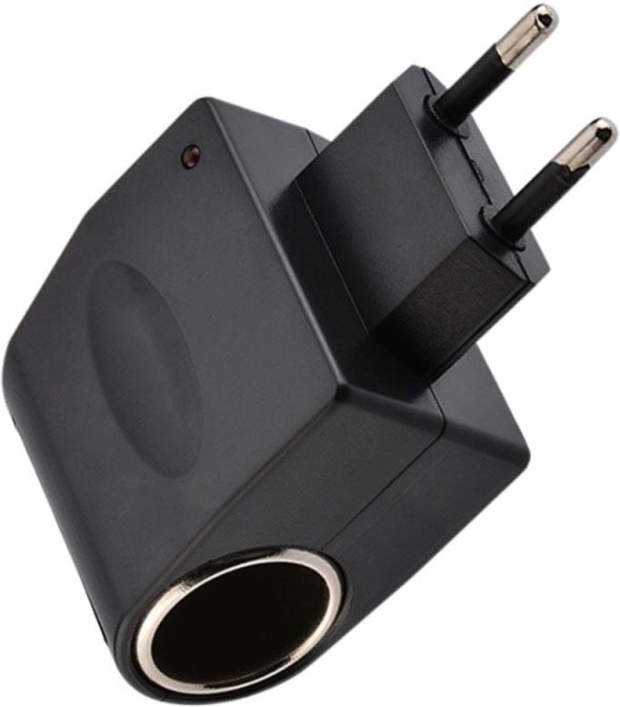 1 Stück AC-Zigarettenanzünder-Adapter, Kfz-Steckdose, Haushalts-AC/DC-Zigarettenanzünder-Adapter 220 V auf 12 V