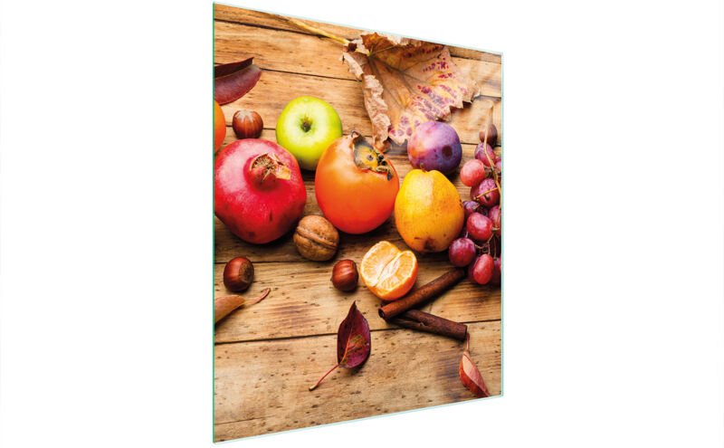 Glasschneidebrett 45x52 Obst