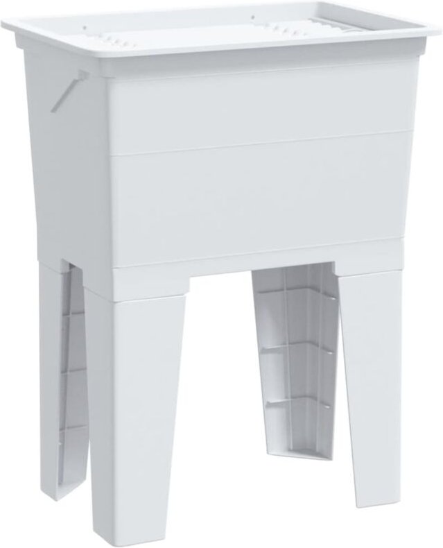 Thumbnail - Wäschekanne Weiß 59x41x75 cm Harz Vidaxl