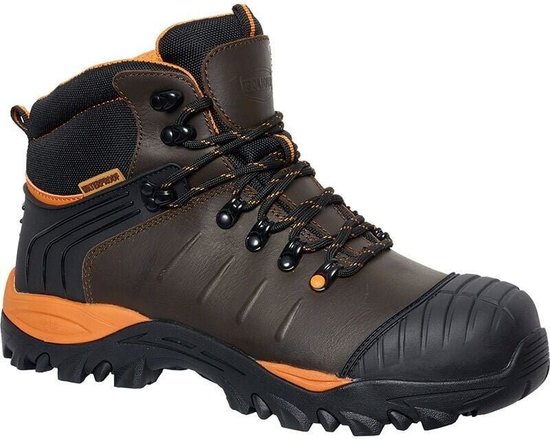 Hohe braune Sicherheitsschuhe montana S3 hi ci src wr Solidur MONTA-43