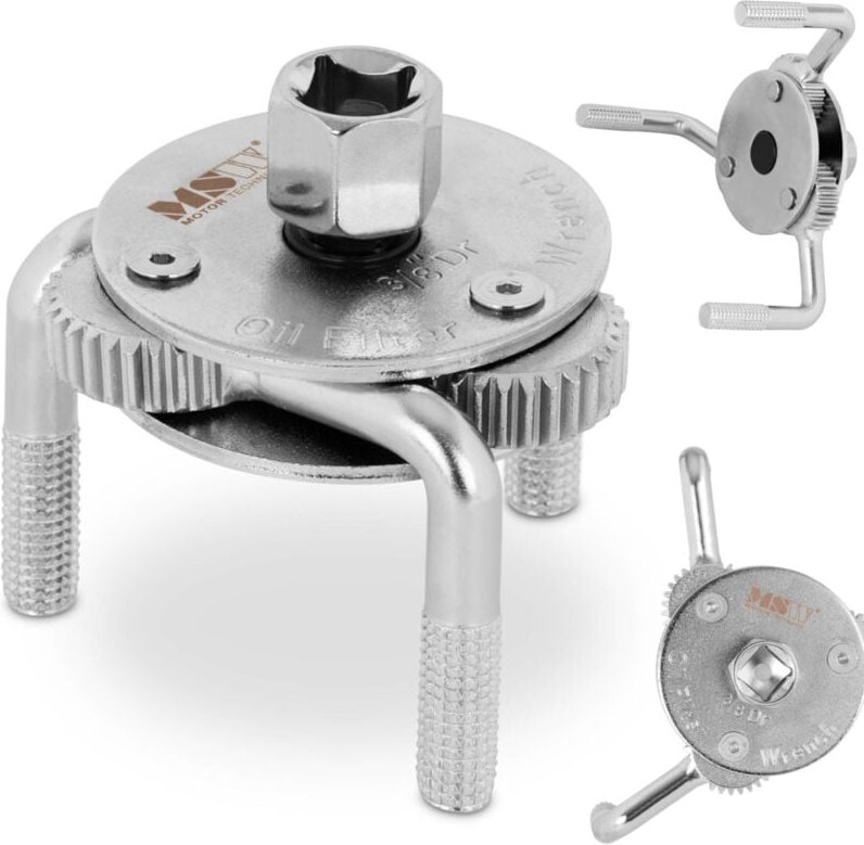 Ölfilterschlüssel Universal Dreibackenklaue 75-120 mm 3/8'' 1/2''