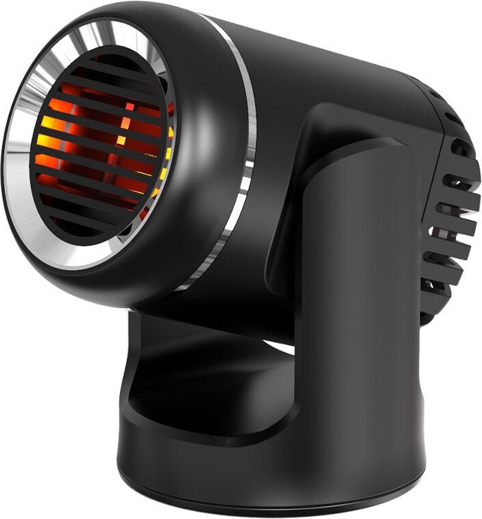 Thumbnail - Cyslmuk - 12V 130W tragbare Autoheizung, schnell aufheizender Windschutzscheiben-Entfroster, Auto-Luftreiniger