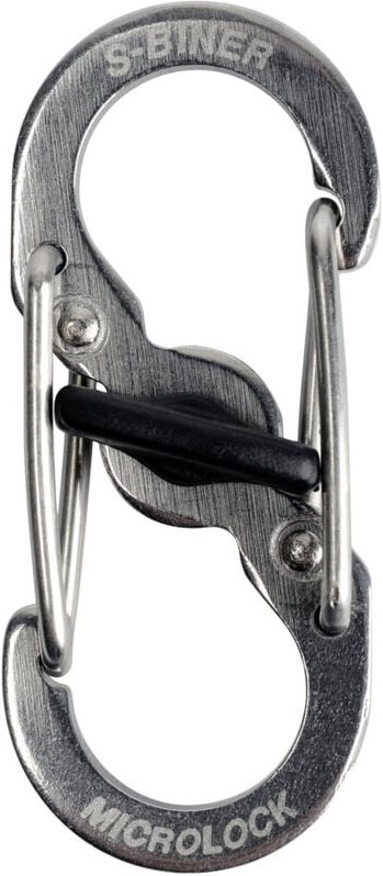 NI-LSBM-11-2R3 Karabiner MicroLock S-Biner 2 35 mm x 15 mm x 7 mm 2 St. - Nite Ize