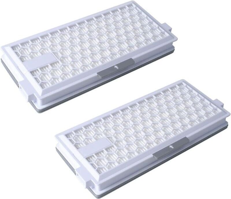 SF-HA50 – 2er-Pack Airclean 50 HEPA-Filter, kompatibel mit Mi-ele Complete C3 C2 Compact C1 C2 S8340 S6240 S5211 S8000 S...