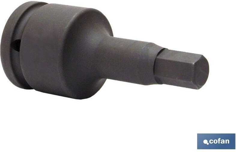 Kraft-Stecknuss 3/4 Sechskant. Männlich 17mm