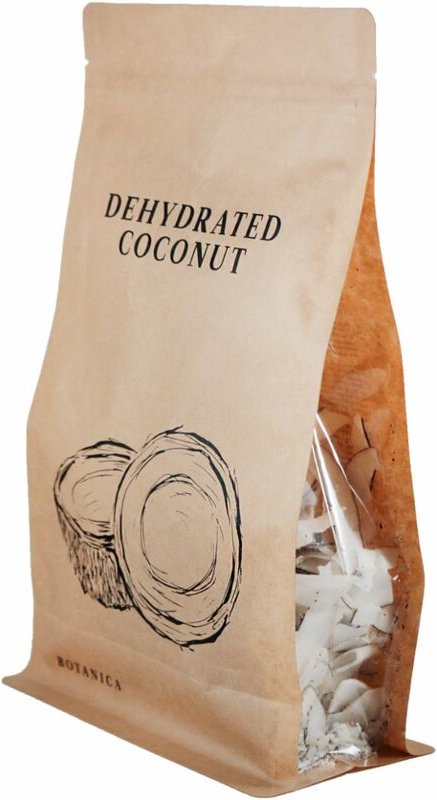 Botanica Getrocknete Kokosnussscheiben 110 g im Beutel