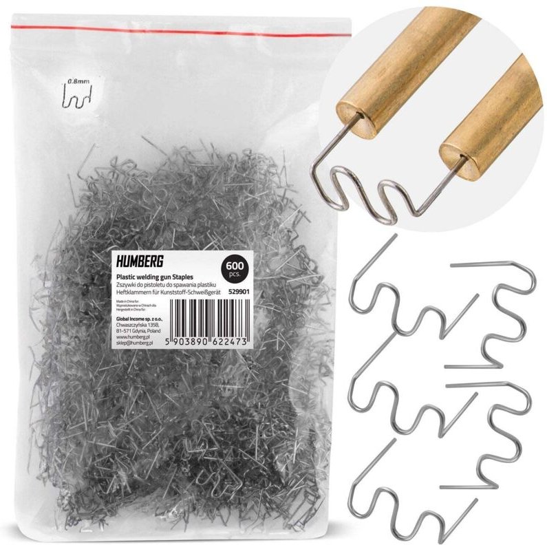 Heftklammern fur eine kunststoffschweimaschine 600 stuck typ a humberg