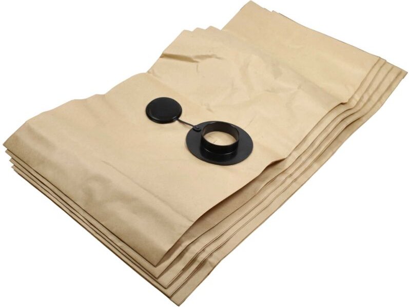 5x Filtersack kompatibel mit Renfert Vortex ec 2 m Absauggerät - Papier, 29,7cm x 99,6cm Sandfarben - Vhbw