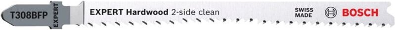 Expert 'Hardwood 2-side clean' t 308 bfp Stichsägeblatt, 25 Stück - Bosch