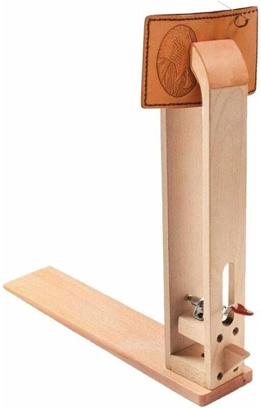 SNQ - Lederhalteklammer, Holz-Lederhalteklammer, DIY-Handwerk, Leder-Nähwerkzeug