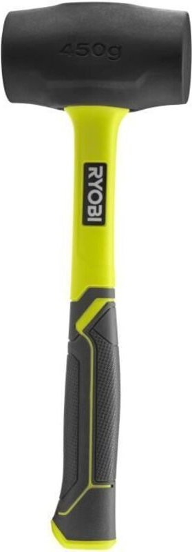 RHHM450 Anti-Rebound-Hammer, Stahlkopf, Holzgriff, 450 g - Ryobi