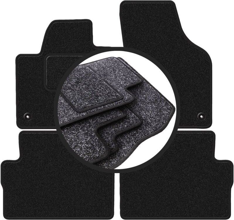 ANTHRA Autofußmatten für: Volkswagen Sharan II Minivan (2010-)