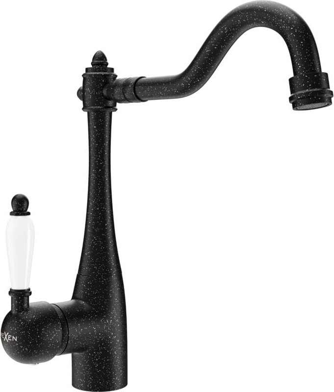 Carla Küchenmischer, Schwarz gesprenkelt - 670700-76 - Mexen