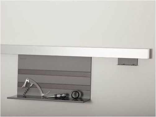 Kesseböhmer - Linero MosaiQ Starterset Profilleiste 1200 mm + Universalablage + 2er Hakenleiste Titangrau exklusiv von s...