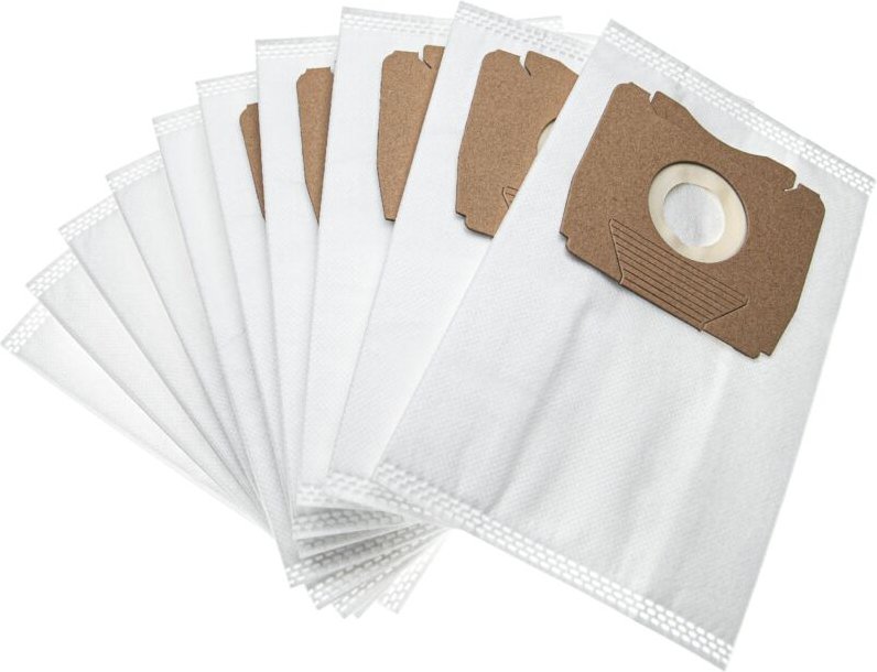 10x Staubsaugerbeutel Ersatz für Swirl A06 für Staubsauger - Mikrovlies, small, 23,9cm x 15cm, Weiß - Vhbw