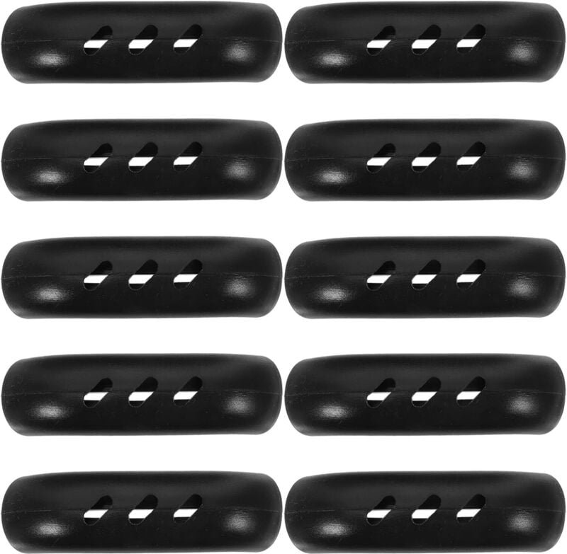 10er-Pack Silikongriffe für Campingtopf, Topfgriff, Kochtopfgriff, Silikongriff für Töpfe, Küche (7,3 x 2,1 cm) - Sollbr...