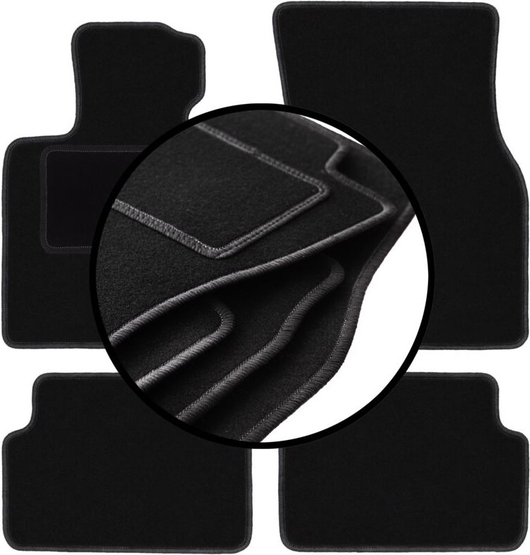 Komplettset Veloursmatten für: Mini Cooper F55 5 Türen (2014-)