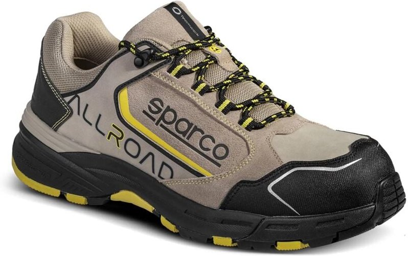 Thumbnail - Sparco 07528TAGI Roc Allroad S3S SR FO Sicherheitsschuh, Tan/Gelb, 46