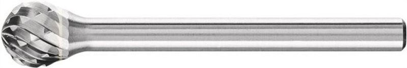 PFERD 21213083 Frässtift Hartmetall Kugel 6 mm Länge 35 mm Produktabmessung, Ø 6 mm Arbeits-Länge 5